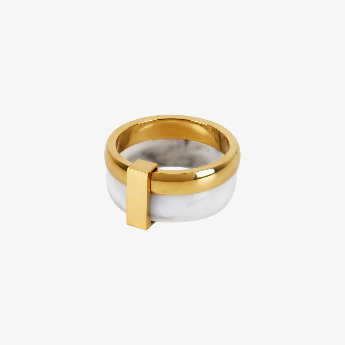 Rich Layers Ring 18K Gold Plated