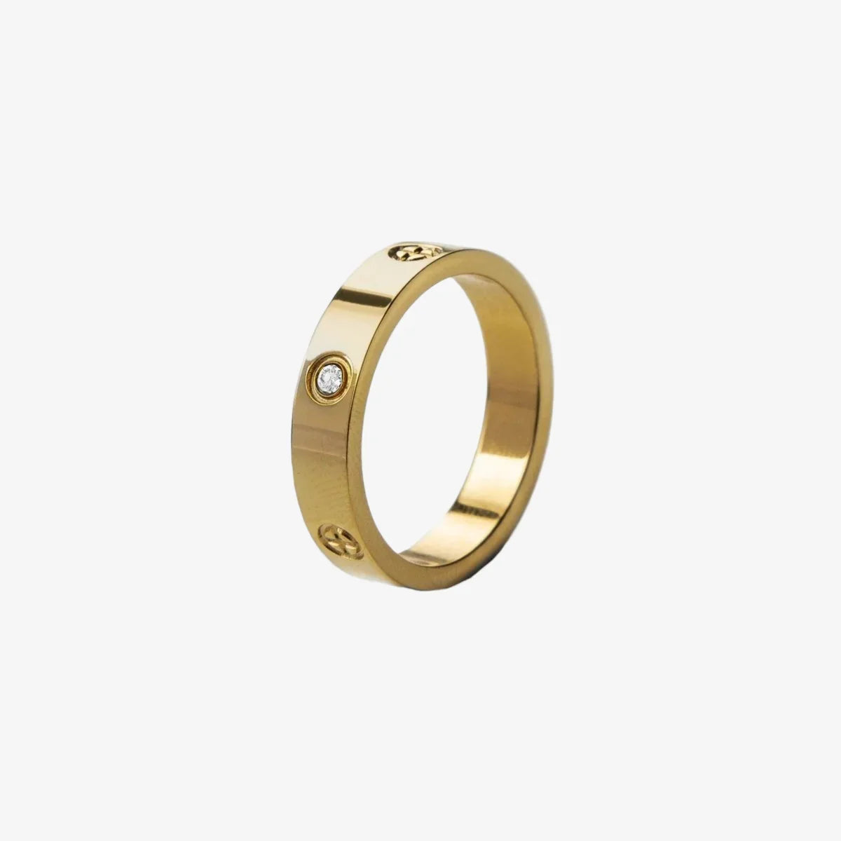 Classic Inspiration Ring 18K Gold Plated