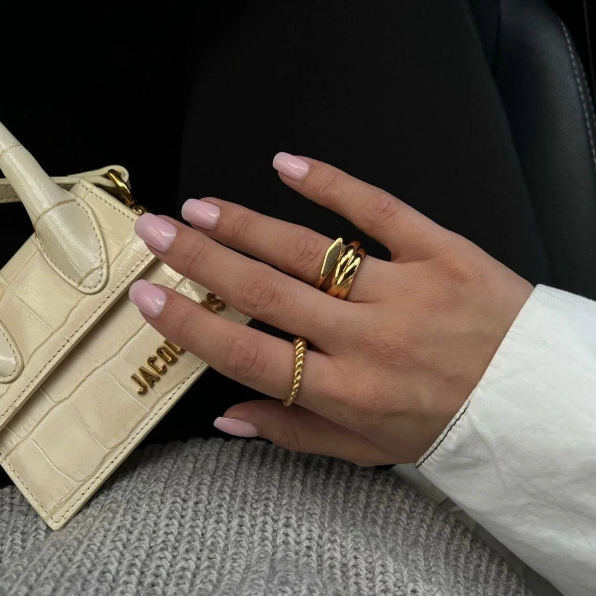 Trinity Ring 18K Gold Plated