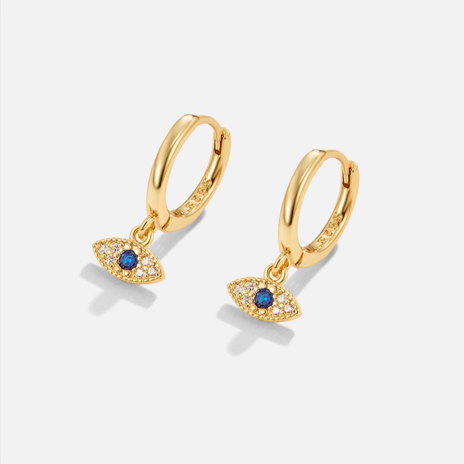 Eye-Shaped Earrings