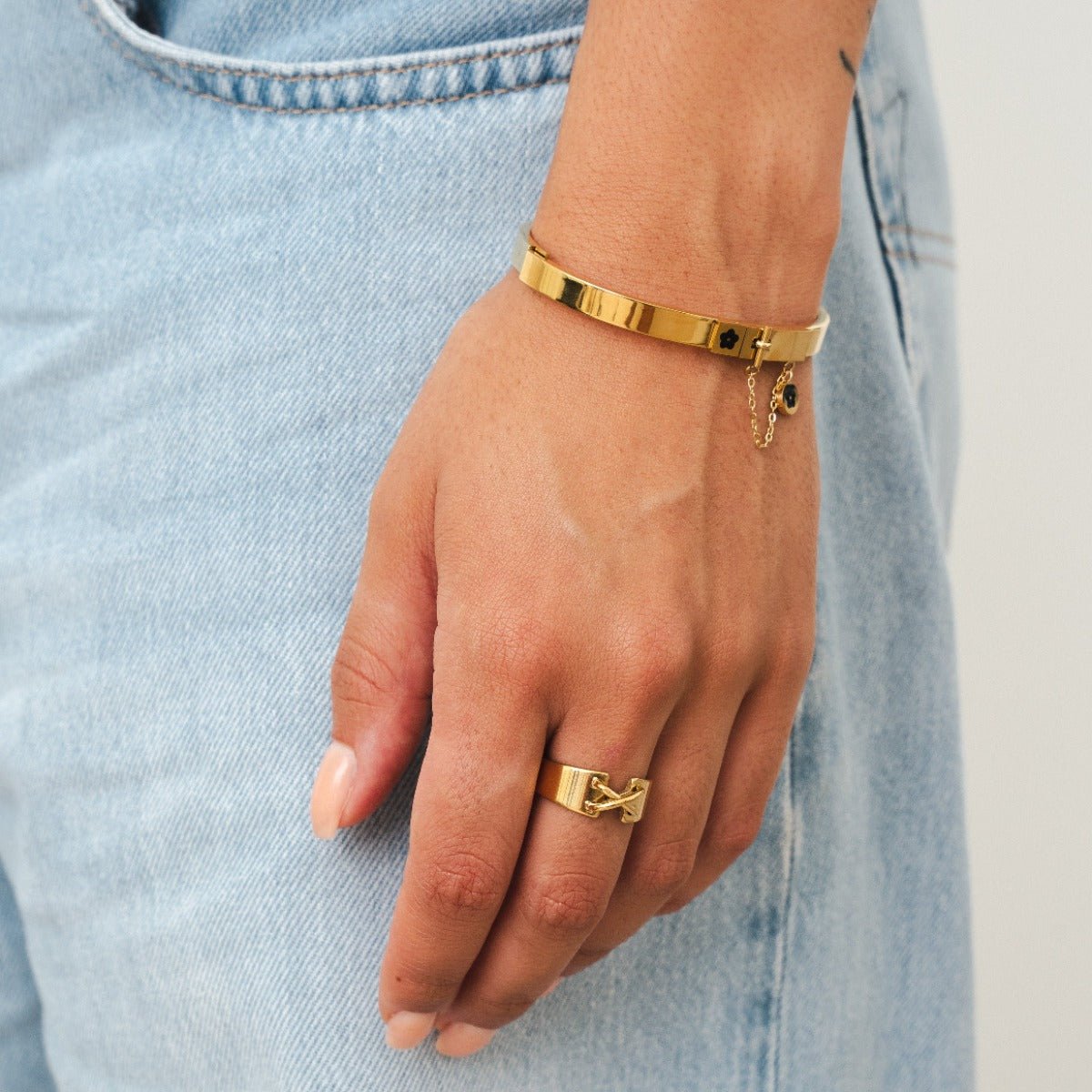 Charm Bracelet 18K Gold Plated