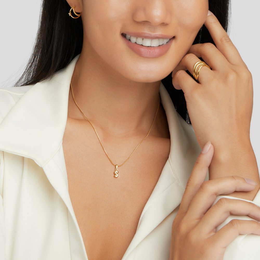 Elegant Initial Necklace