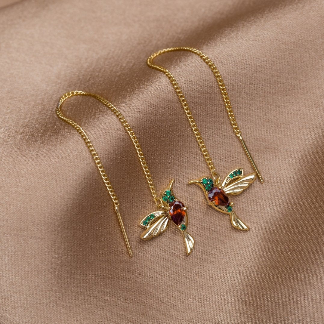 LILLI Chica Hummingbird Earrings