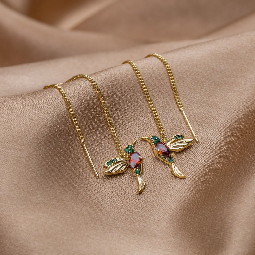 LILLI Chica Hummingbird Earrings