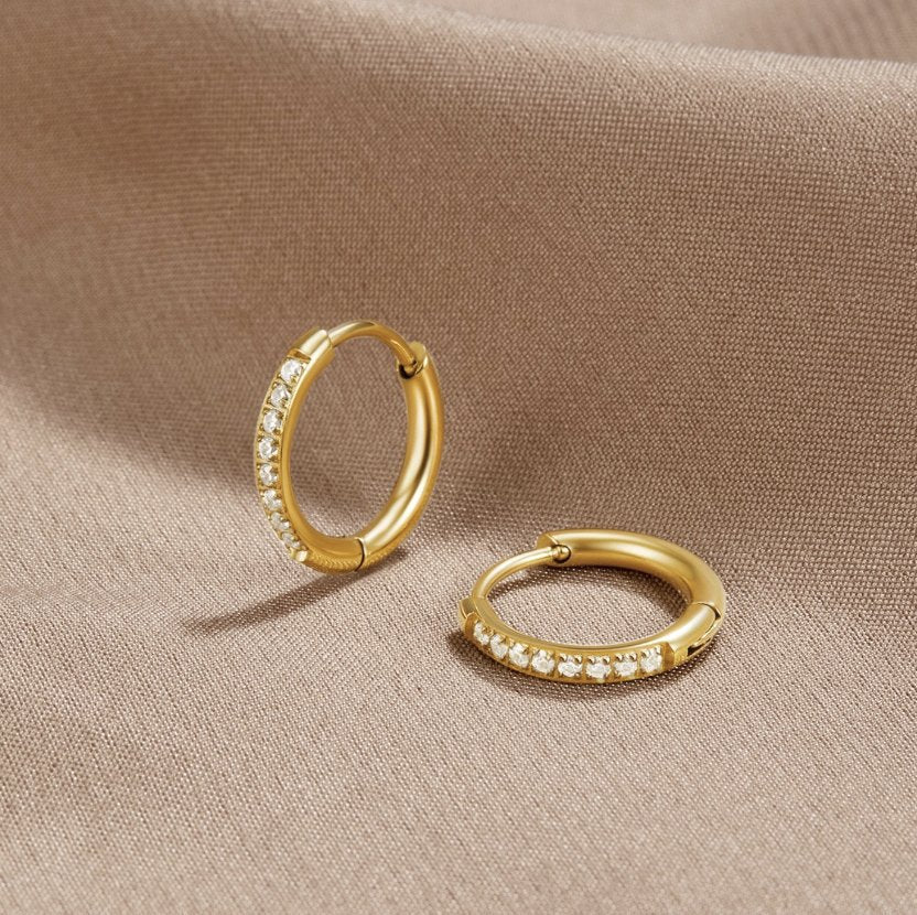 Hoop Infinite Earrings