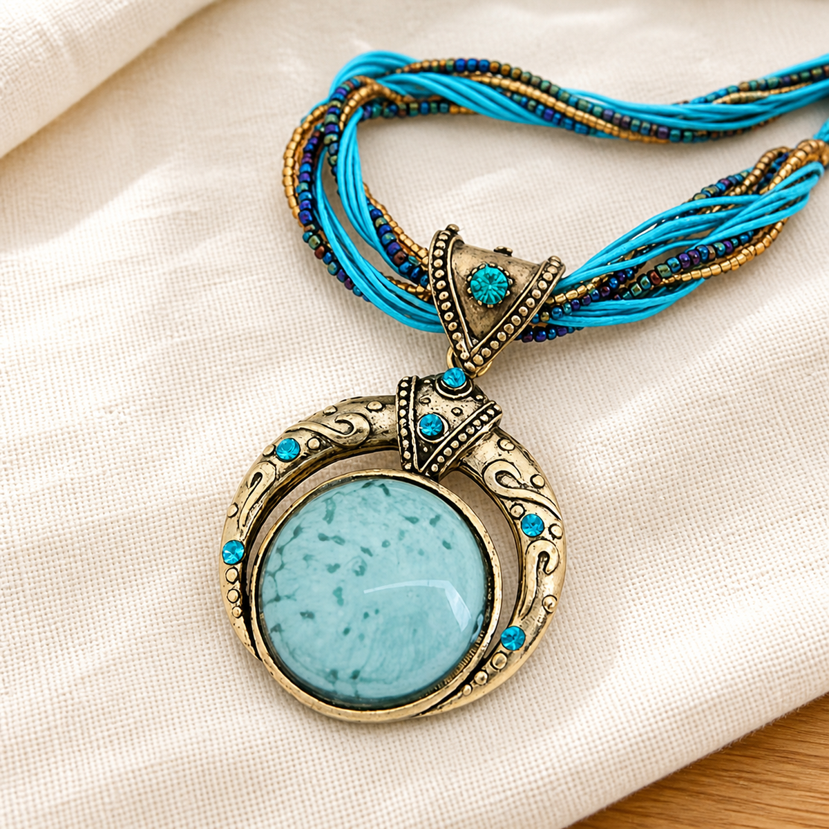 Evelyn™ Vintage Bohemian Pendant Necklace