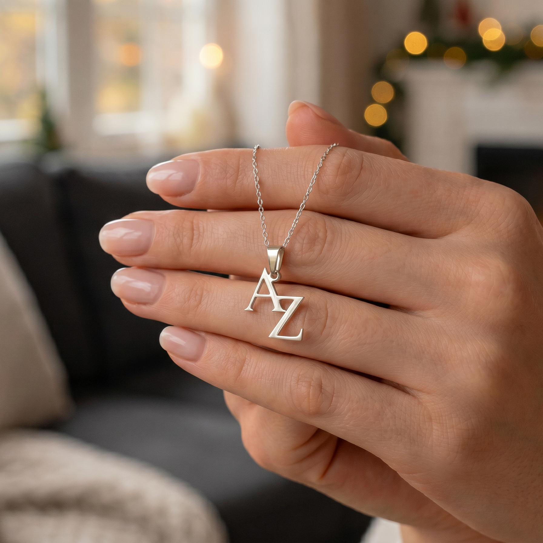 Olivia - Initials Necklace