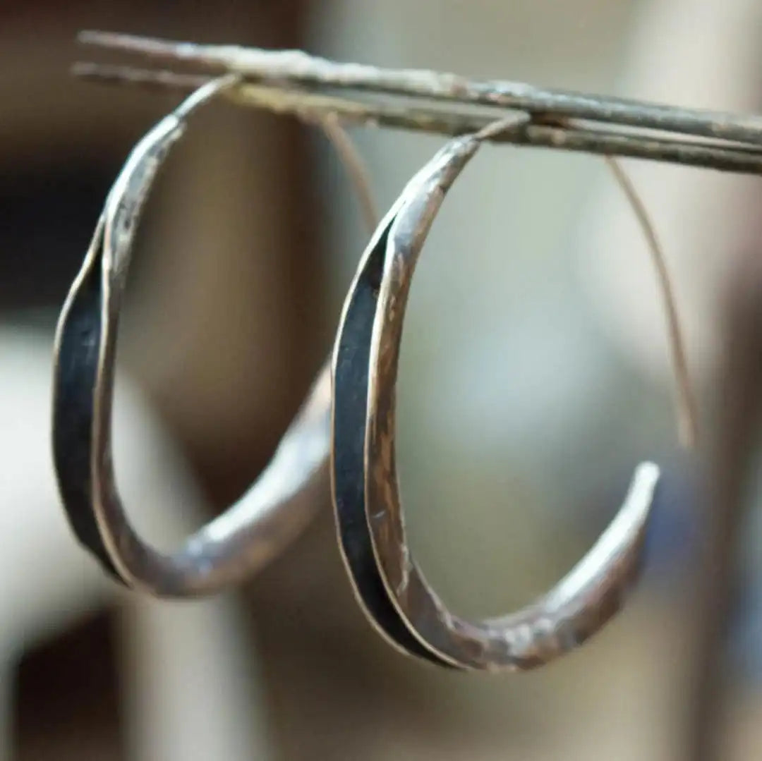 Bold Circle Hoop Earrings