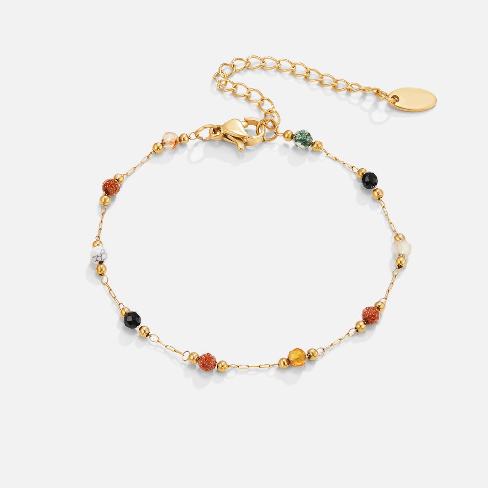 Stainless Steel Bracelet with Delicate Toning