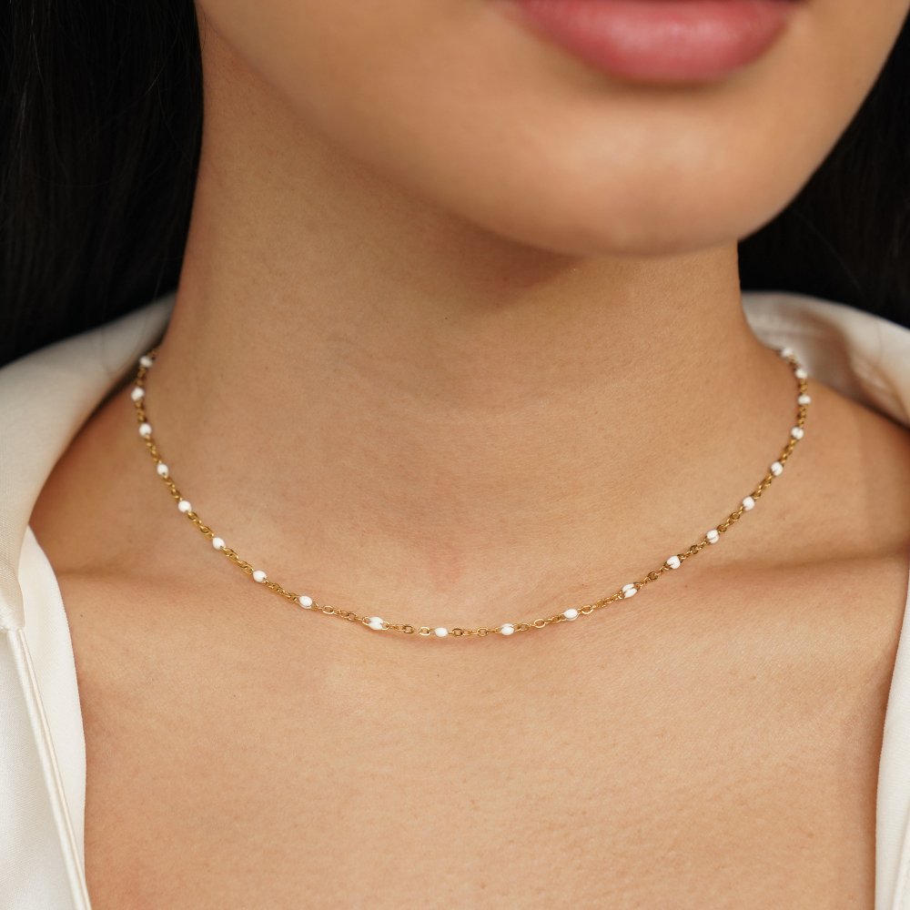 White Pearl Necklace