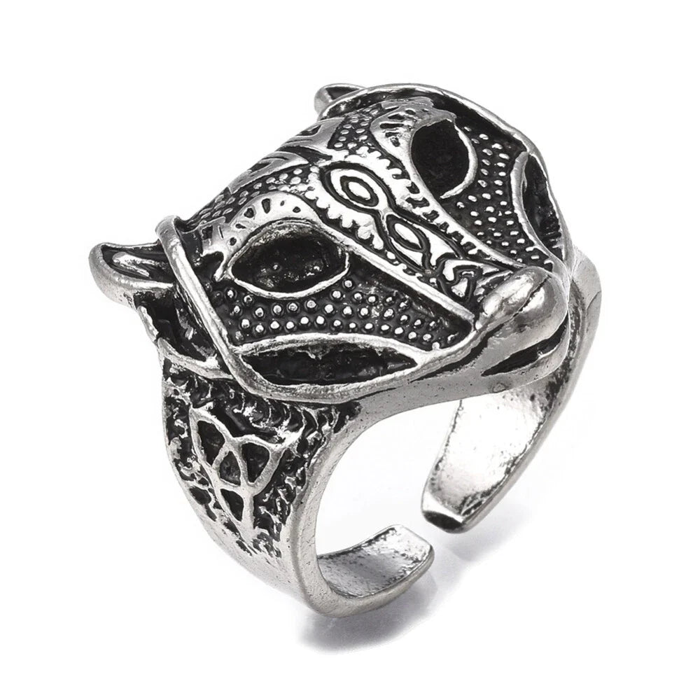 Vintage Glossy Ring in Silver