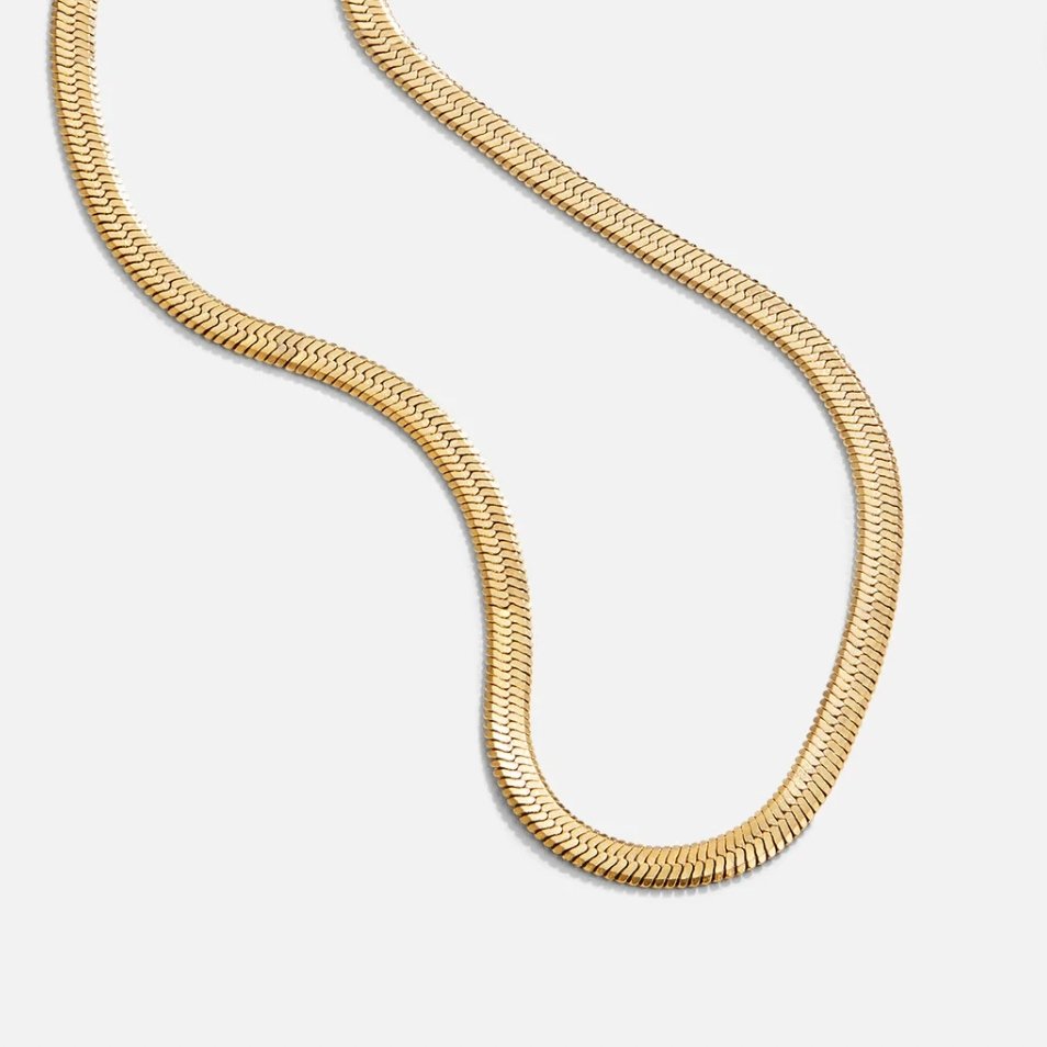 Golden Necklace with Fire