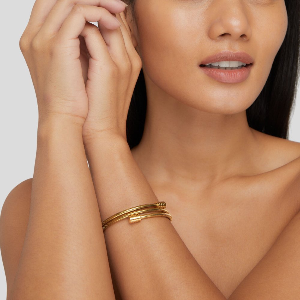 Braided Bracelet in Gold Color